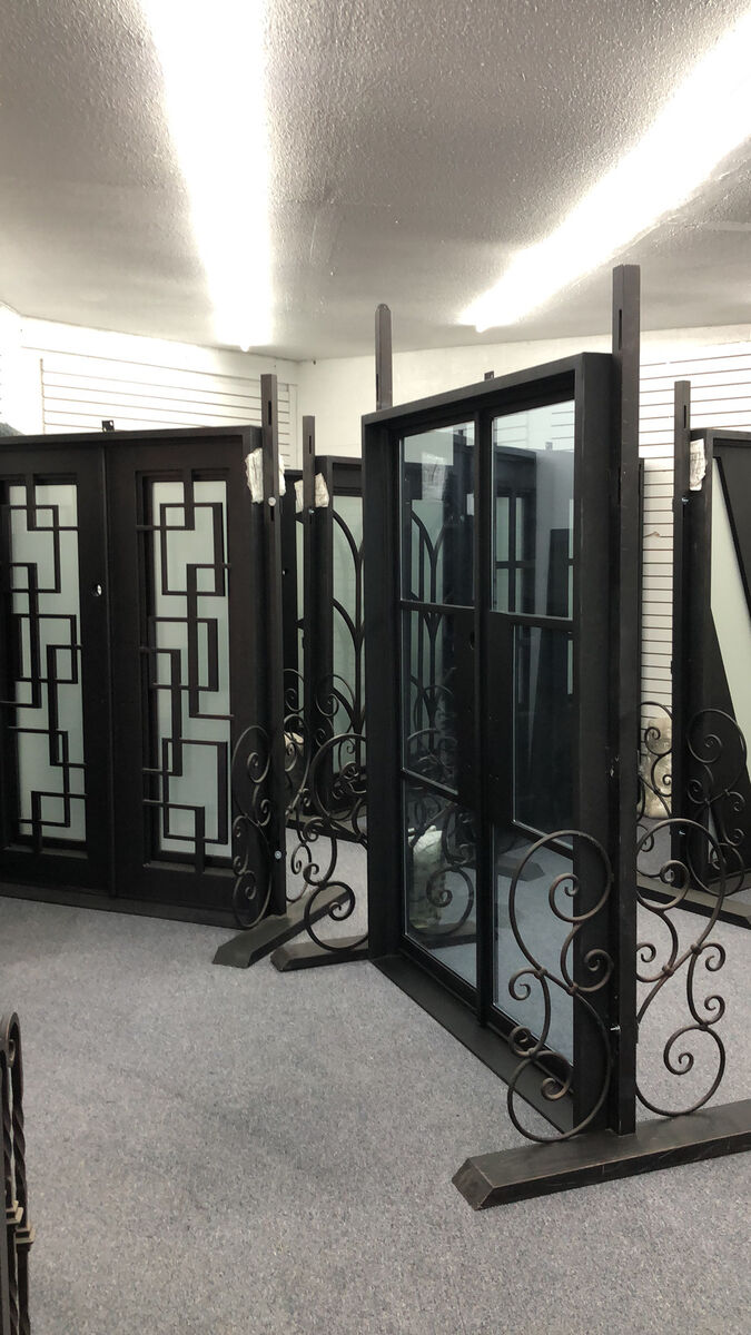 Iron doors