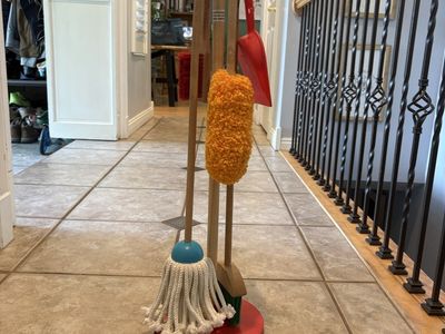 Melissa and Doug Dust! Sweep! Mop! Cleaning Play Set