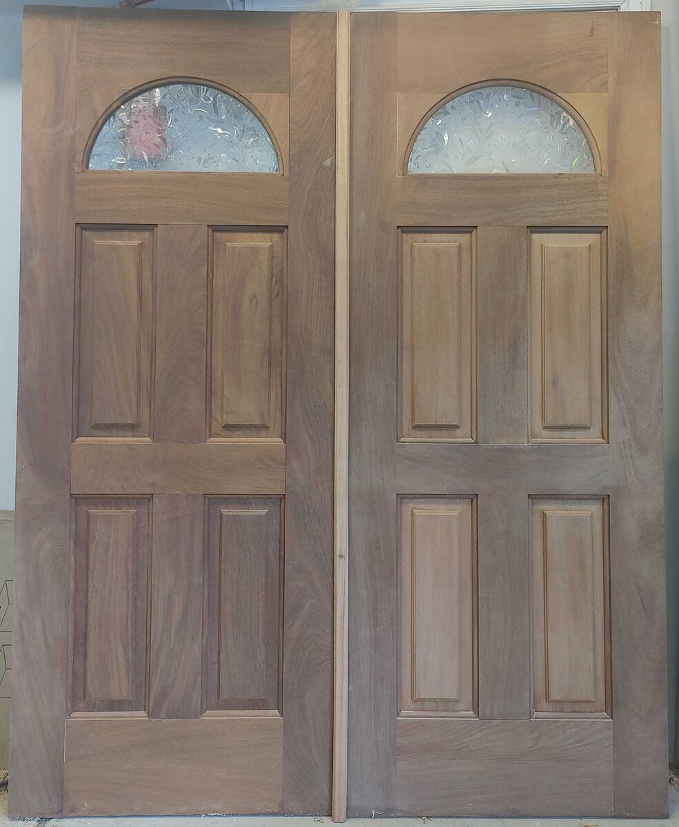 NEW Solid Mahogany Entry Doors