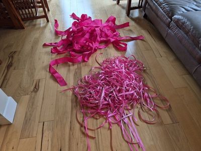 Pink Satin Ribbon