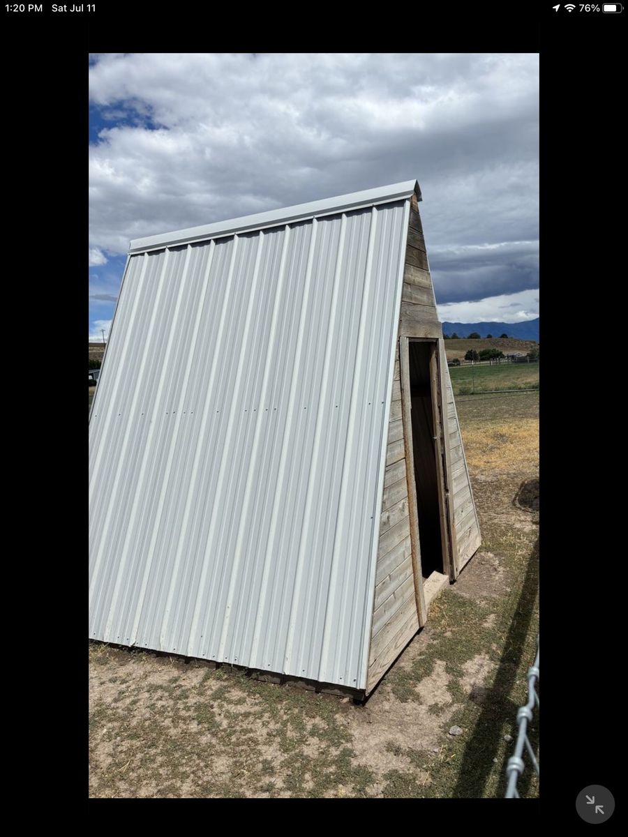 A-frame Shed Coop Shelter Storage