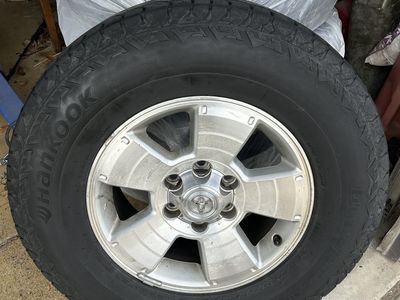 255/75r17 rims and tires for toyota