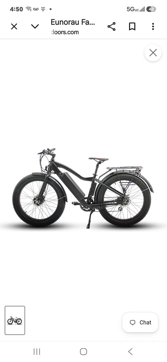 Eunorau Fat AWD Electric Bike All Wheel Drive E-Bike