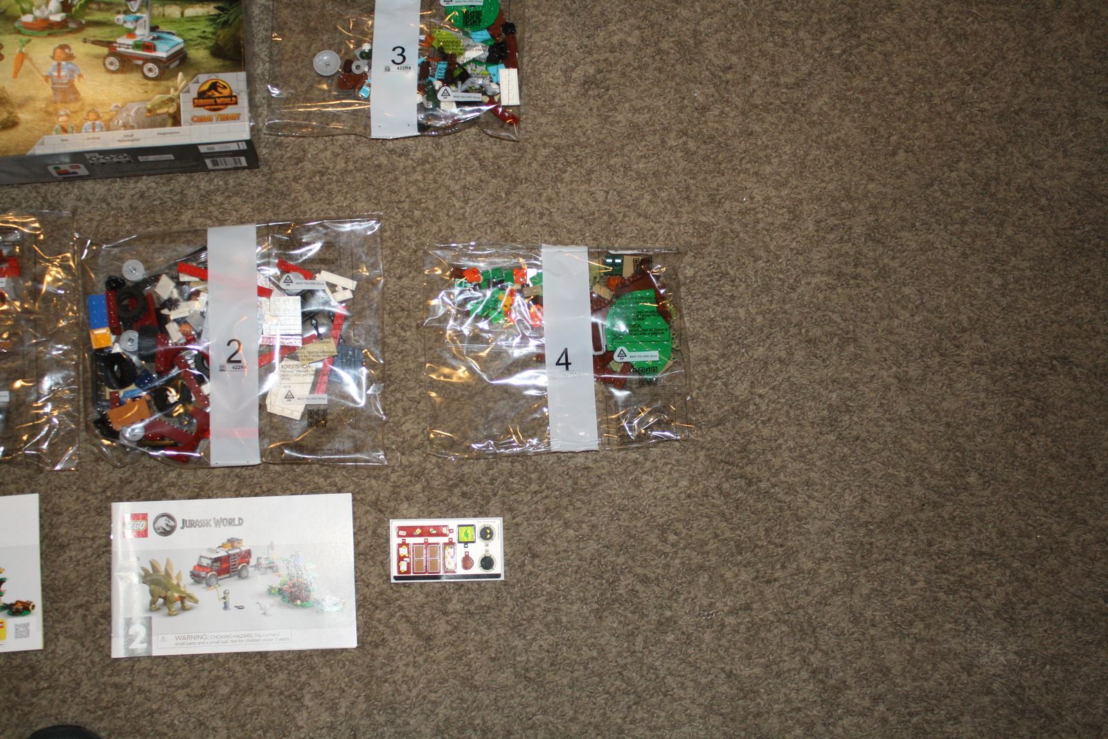 LEGO 76965 Jurassic World: Dinosaur Missions: Stegosaurus Discovery No Steg