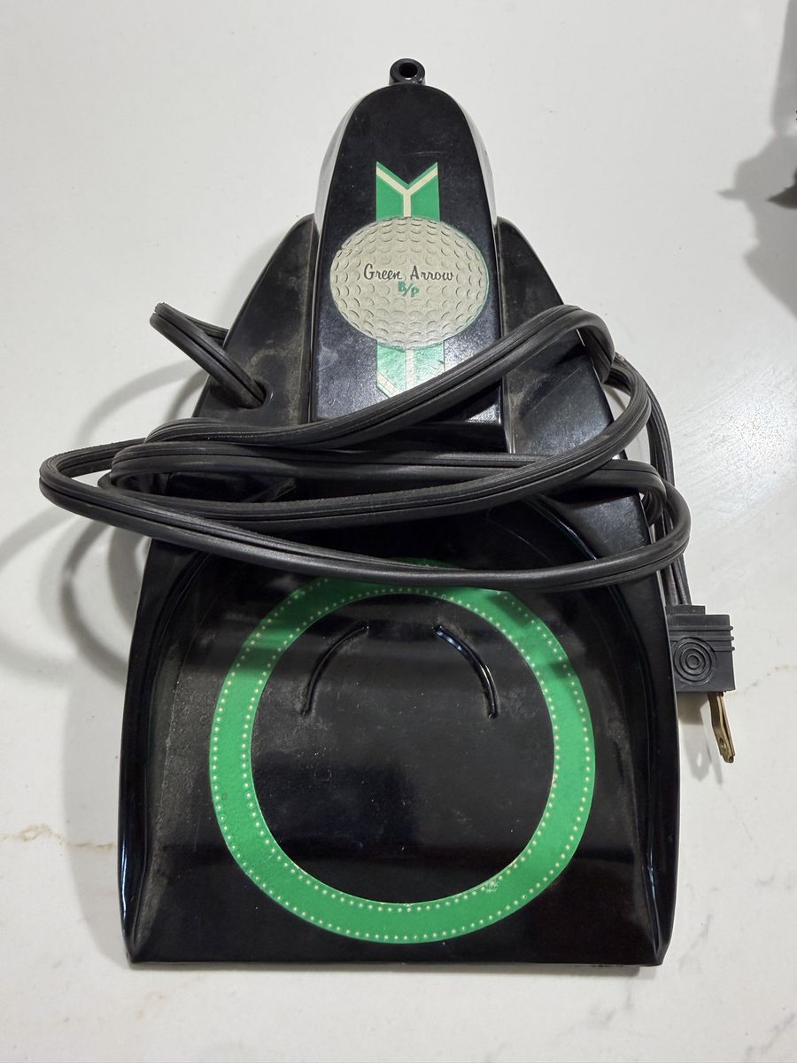 Vintage Brandell Products Green Arrow Electric Golf Putting Return Cup