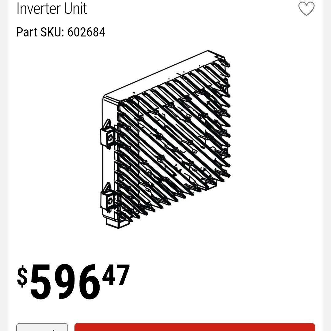 predator 9500 inverter generator - used inverter