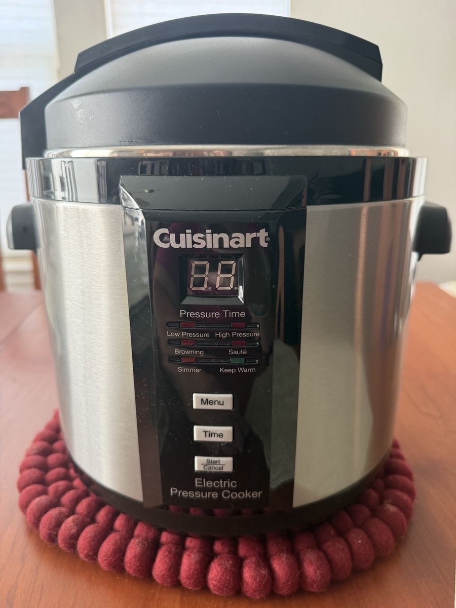 Cuisinart Electric Pressure Cooker - Stainless Steel & Black, Multi-function