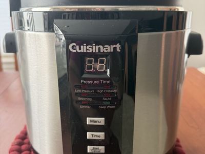 Cuisinart Electric Pressure Cooker - Stainless Steel & Black, Multi-function