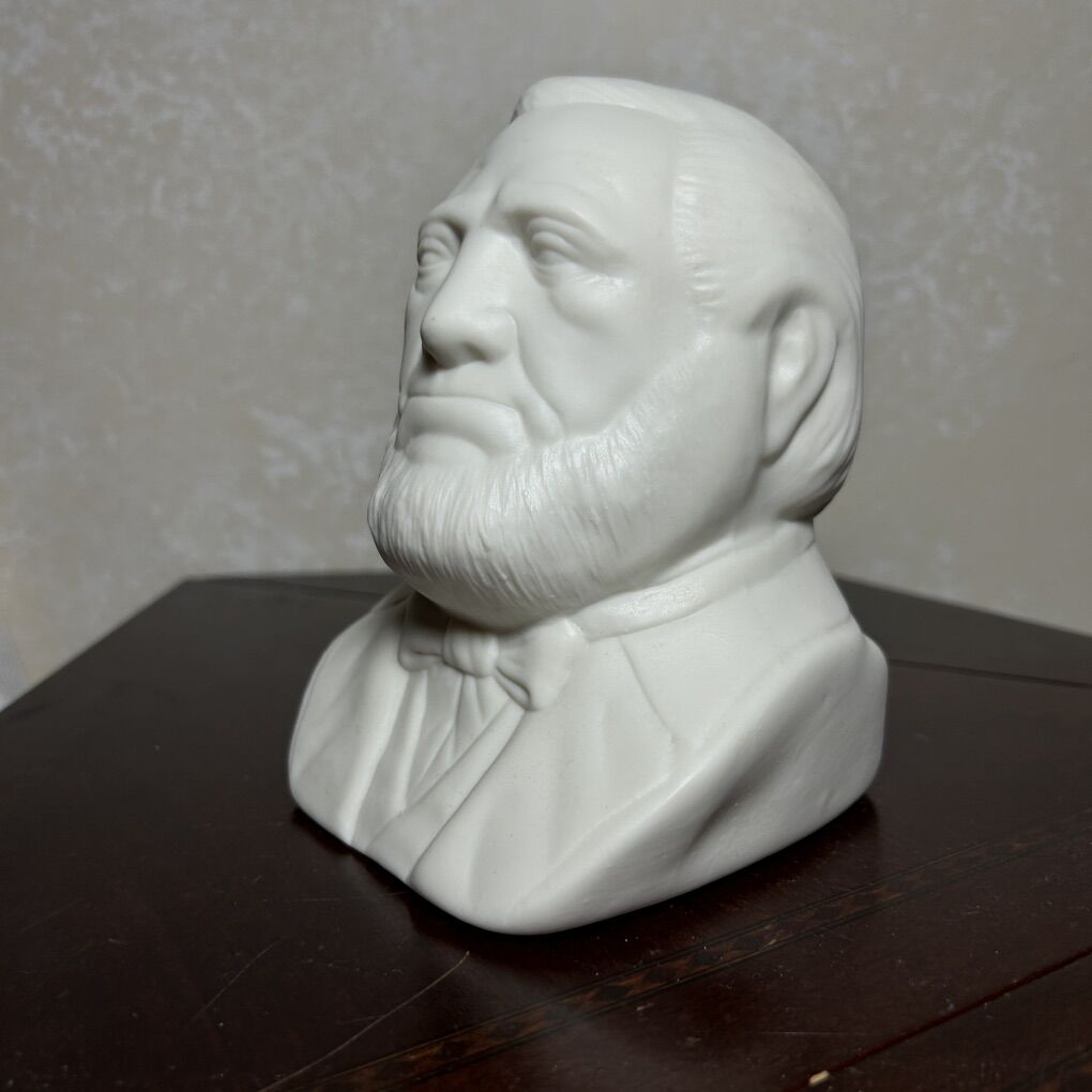 Brigham Young Porcelain Ceramic Bust