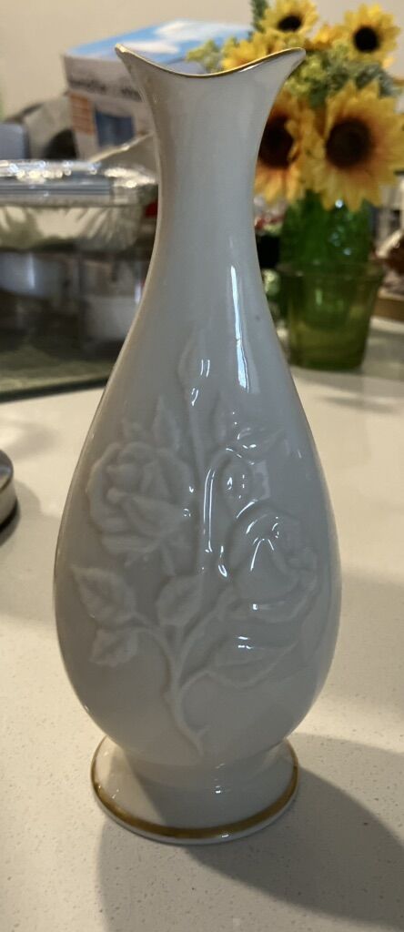 Vintage Lenox Rose Bud Vase
