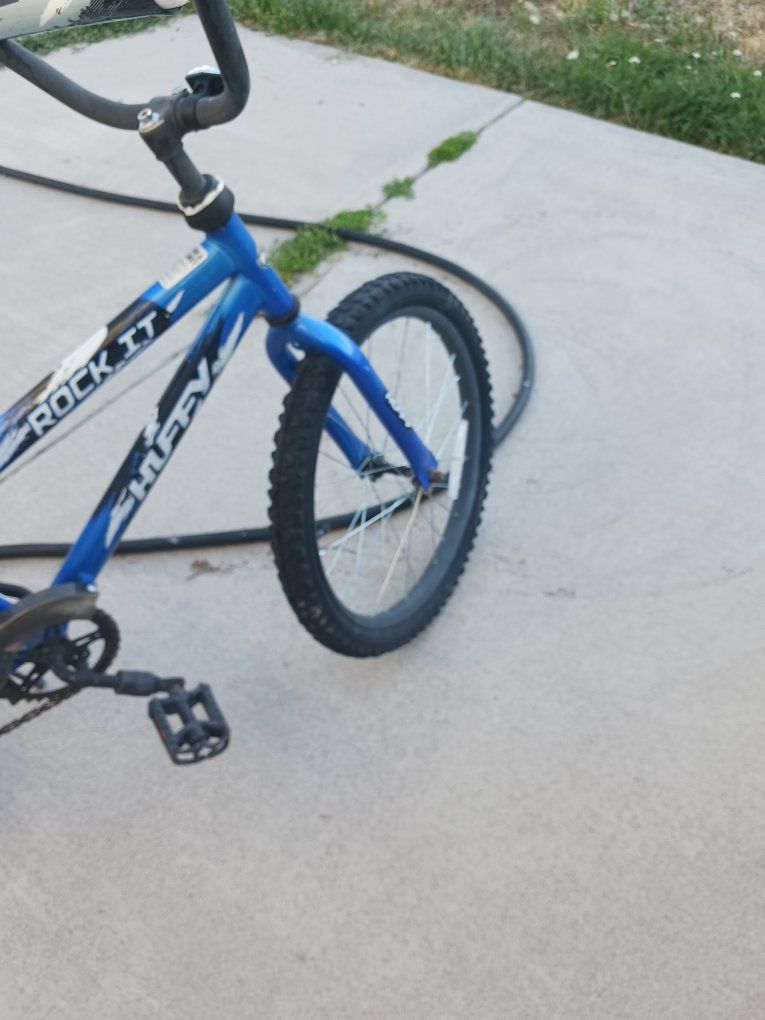 Huffy Rock It 20" Blue BMX Bike for Kids
