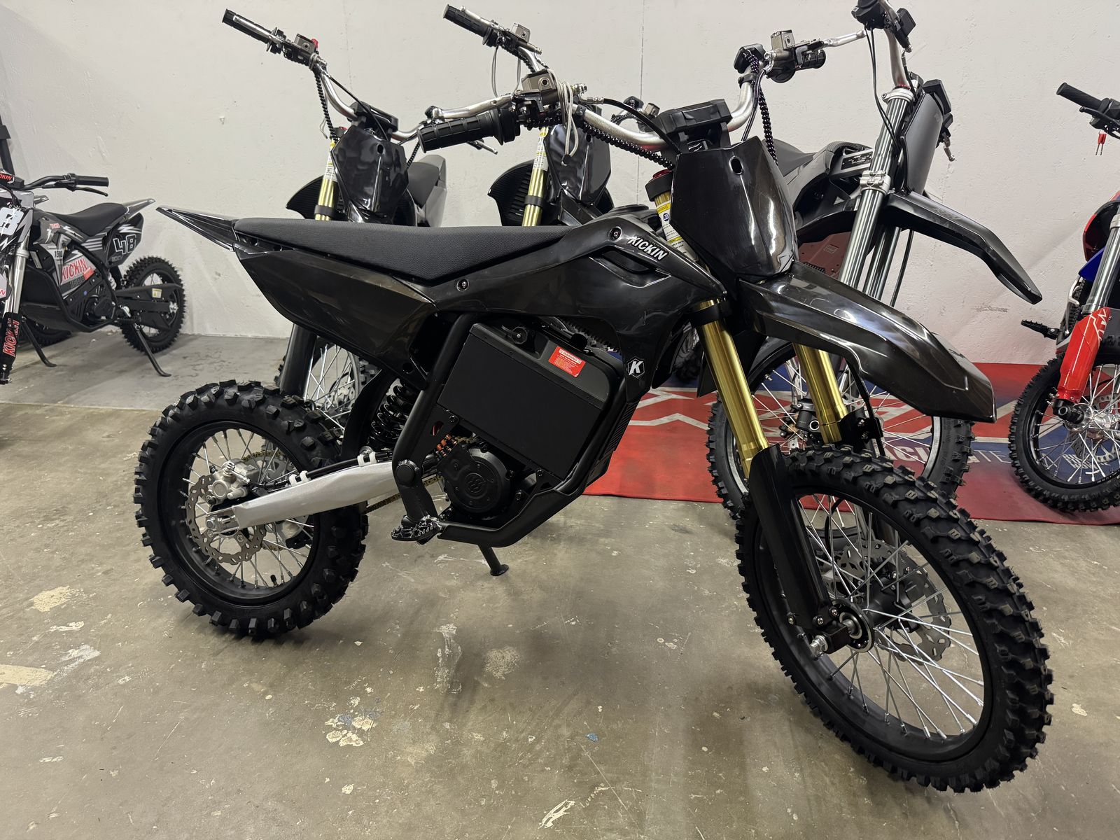 Kickin EXV 8000w 72v 17/14 - New Electric Dirt Bike - Surron Eride Rawrr Stark