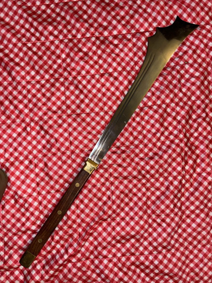 Vintage Brass & Steel large sword