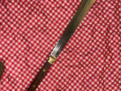 Vintage Brass & Steel large sword