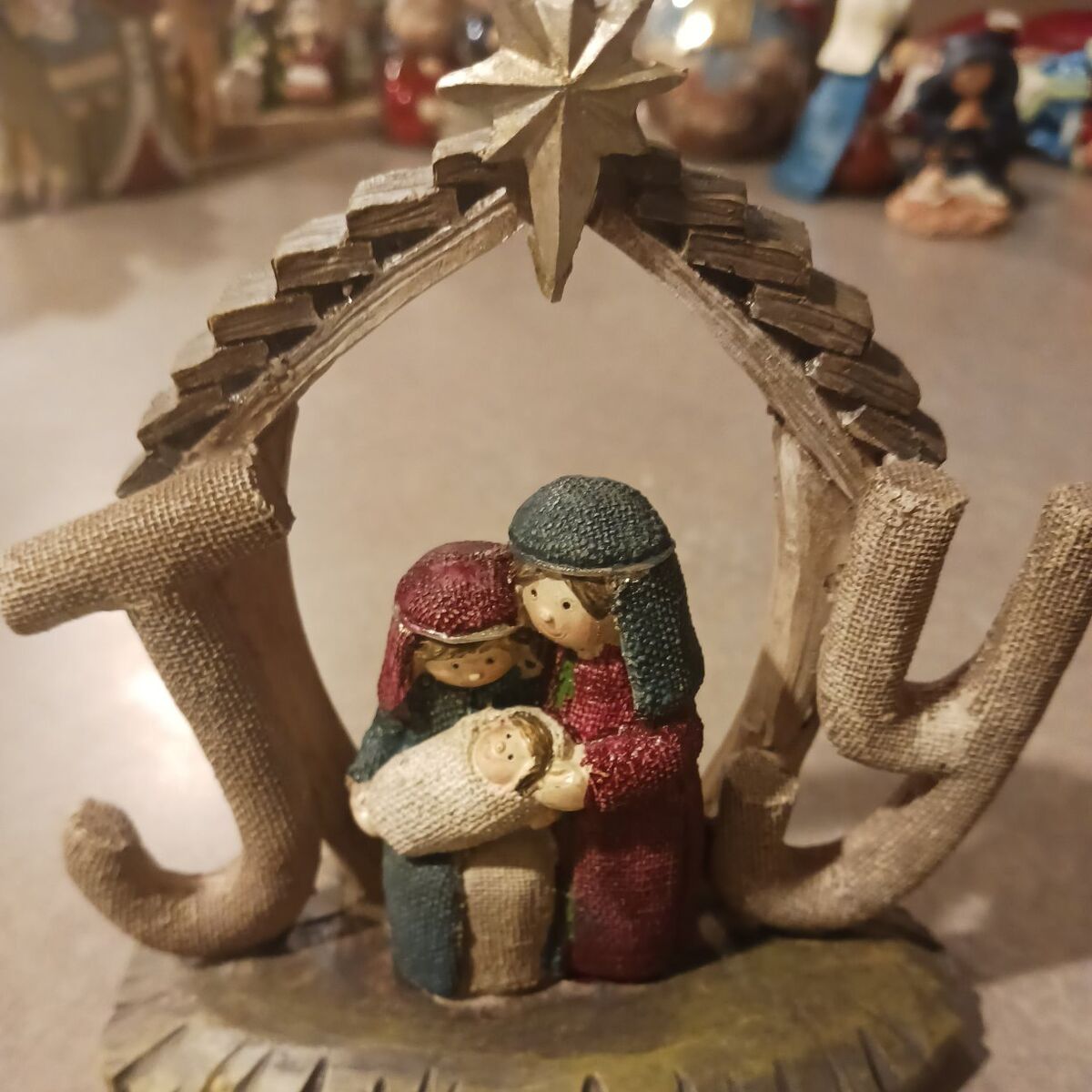 SOLD Joy Nativity
