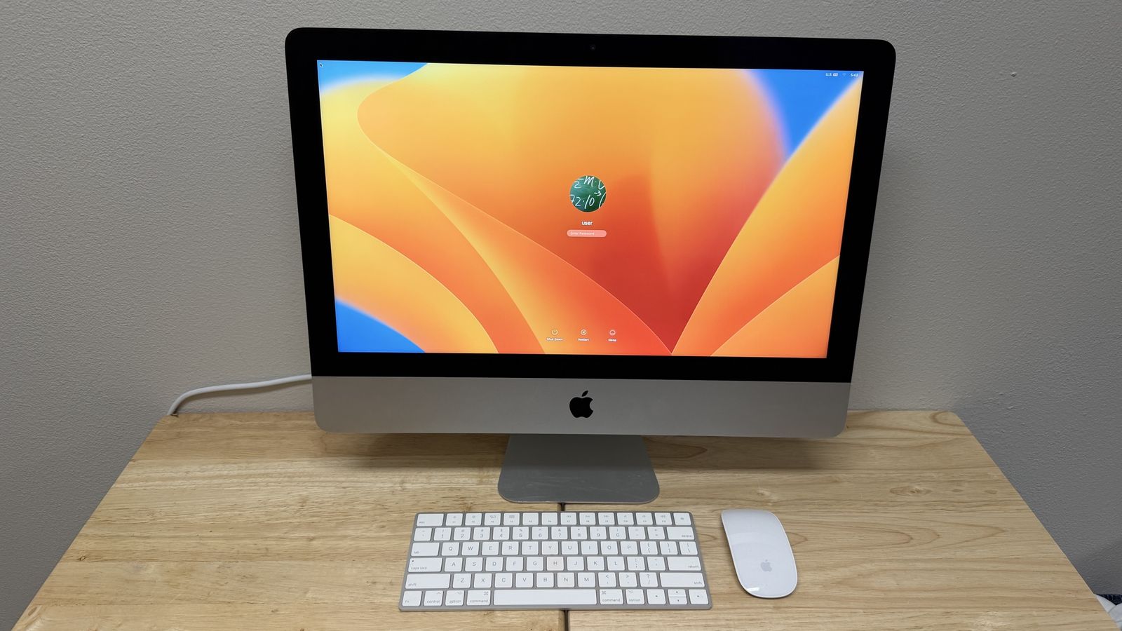 2017 iMac 21.5” 4K i5/8GB/250GB SSD Ventura