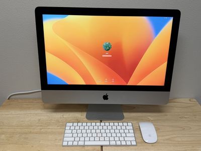 2017 iMac 21.5” 4K i5/8GB/250GB SSD Ventura