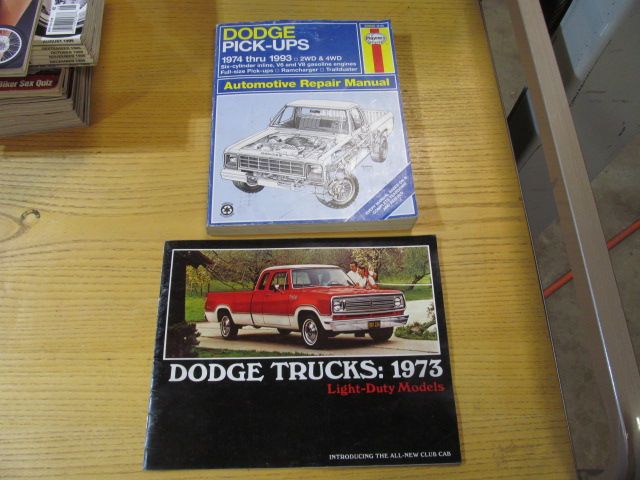 Dodge truck manuals 1974-1993
