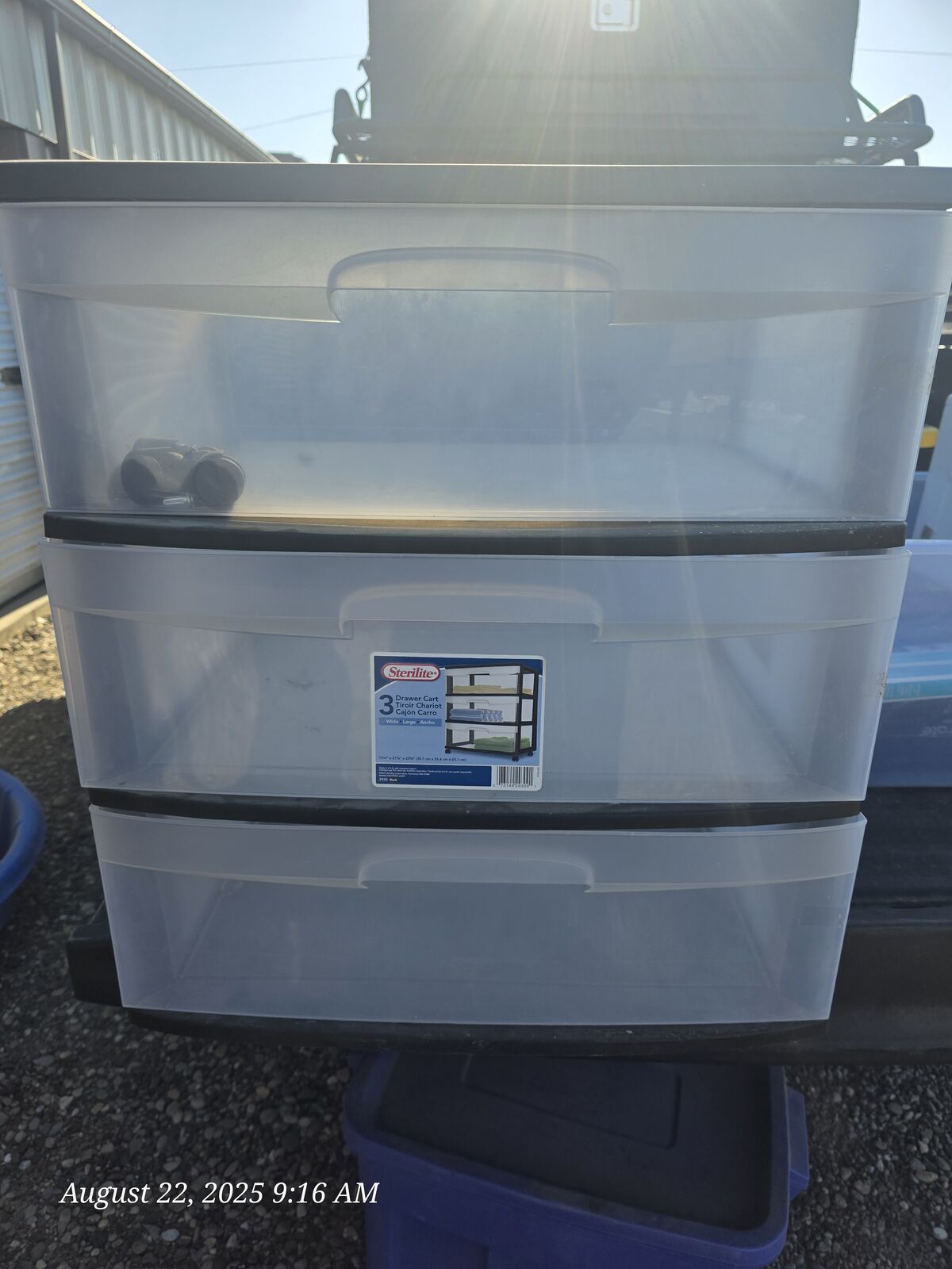 3 drawer storage drawers