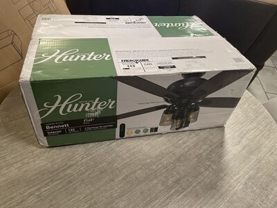 NEW HUNTER BENNETT 52in CEILING FAN