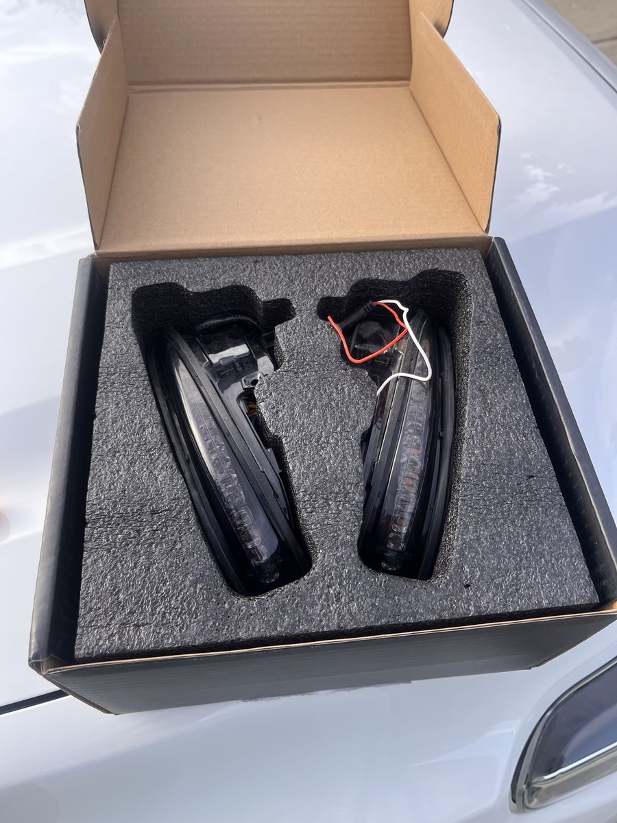 Toyota tacoma mirror lights!