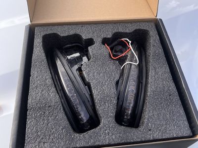 Toyota tacoma mirror lights!