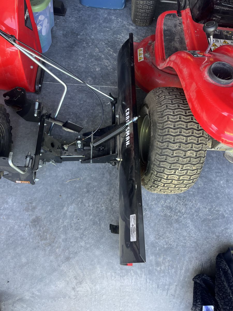 Craftsman Snow plow attachment