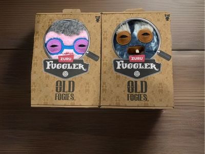 Set Of 2 Zuru Fugglers Old Fogies Man Woman