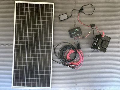 ISO free or cheap solar panels batteries components