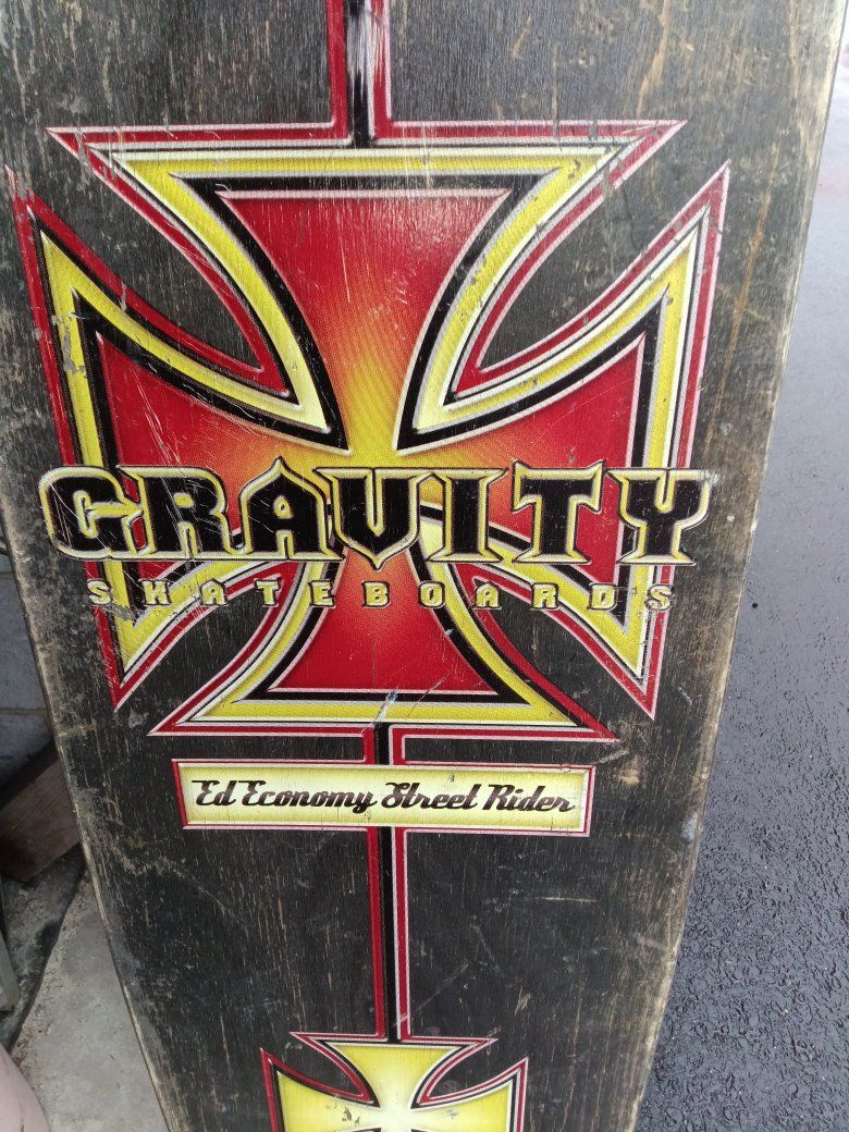 Iron Cross Gravity Skateboard Nice!