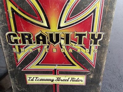 Iron Cross Gravity Skateboard Nice!