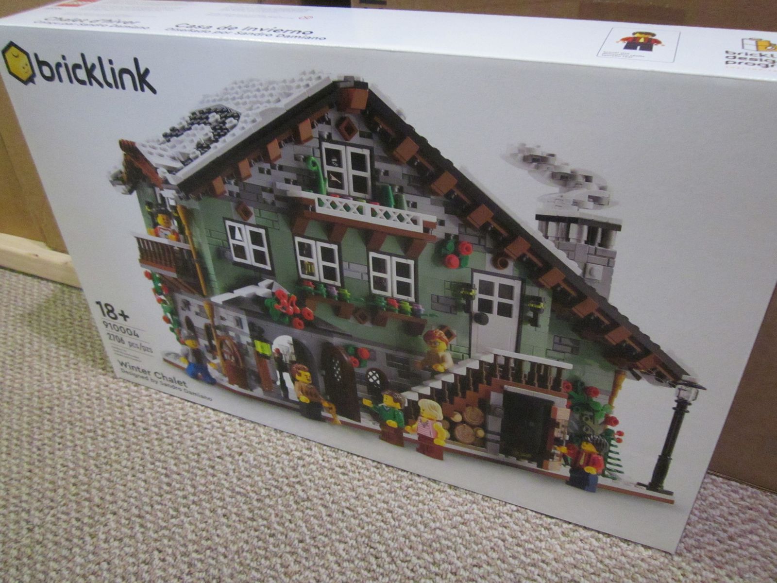 Lego 910004 Winter Chalet BDP Bricklink Designer Program New Sealed