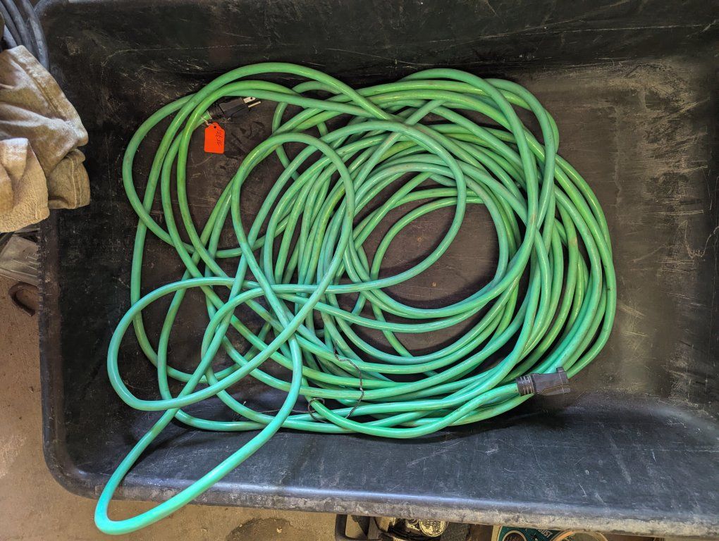 100' 1/2" extension cord