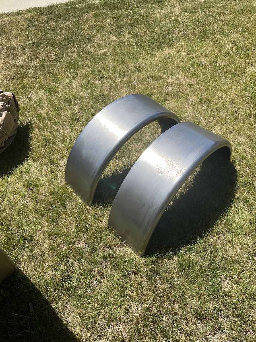Trailer fenders for 15” wheels