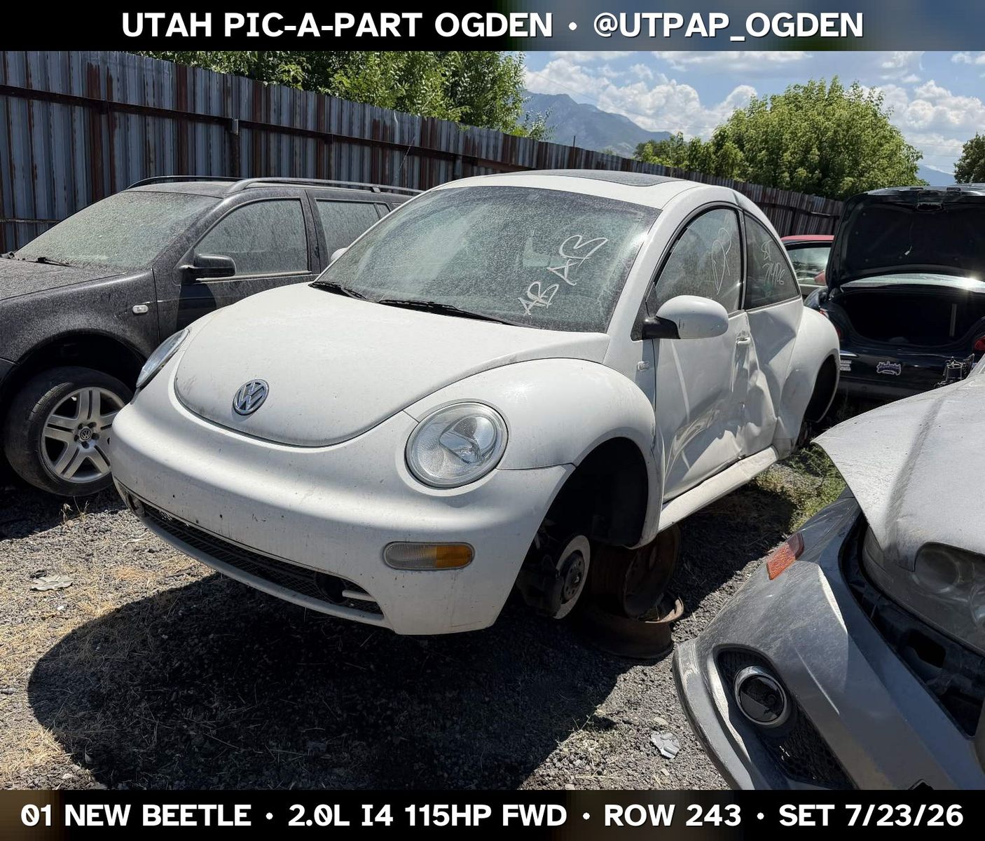 New Arrival - 2001 Volkswagen New Beetle Parts - UTPAP Ogden