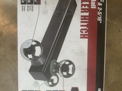 HaulMaster Triple Ball Trailer Hitch with 1-7/8", 2" & 2-5/16" Balls - Class I, III, IV