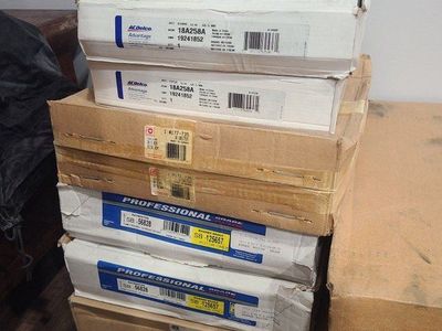 New GM brake rotor set of 8