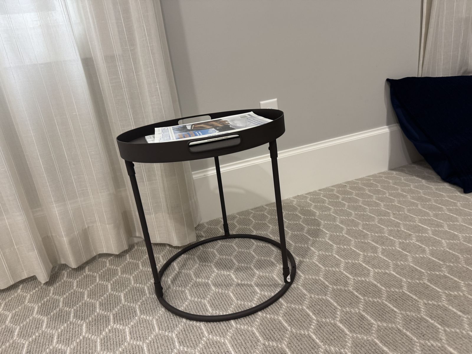 Pottery Barn Metal Side Table (set of 2)