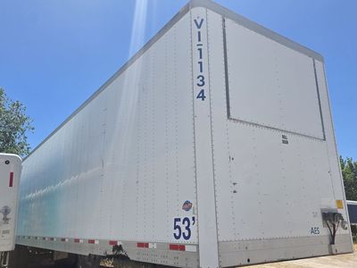 Insulated Semi Trailer Van Box - 53' Utility Storage Unit