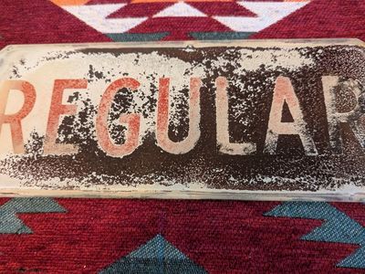 Original Wayne Gas Pump Regular Glass Lens