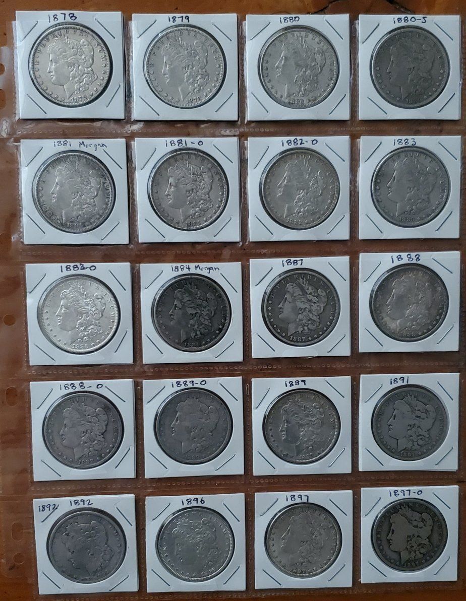 Morgan Silver Dollar Collection 