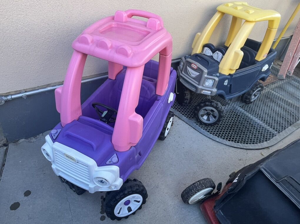 Little Tikes Cozy Coupe Trucks 2 Seater $60 Each