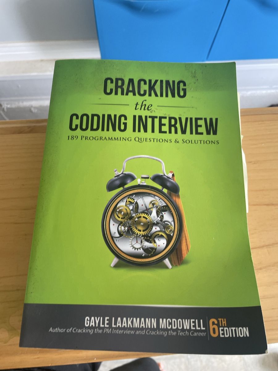 Cracking the code interview