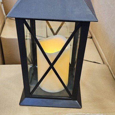 6 decorative flame less lights