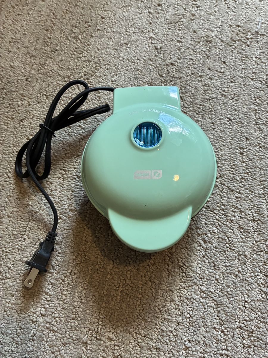 Dash Mini Maker Griddle - Aqua Non-Stick