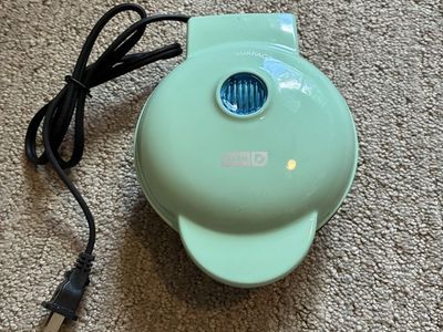 Dash Mini Maker Griddle - Aqua Non-Stick