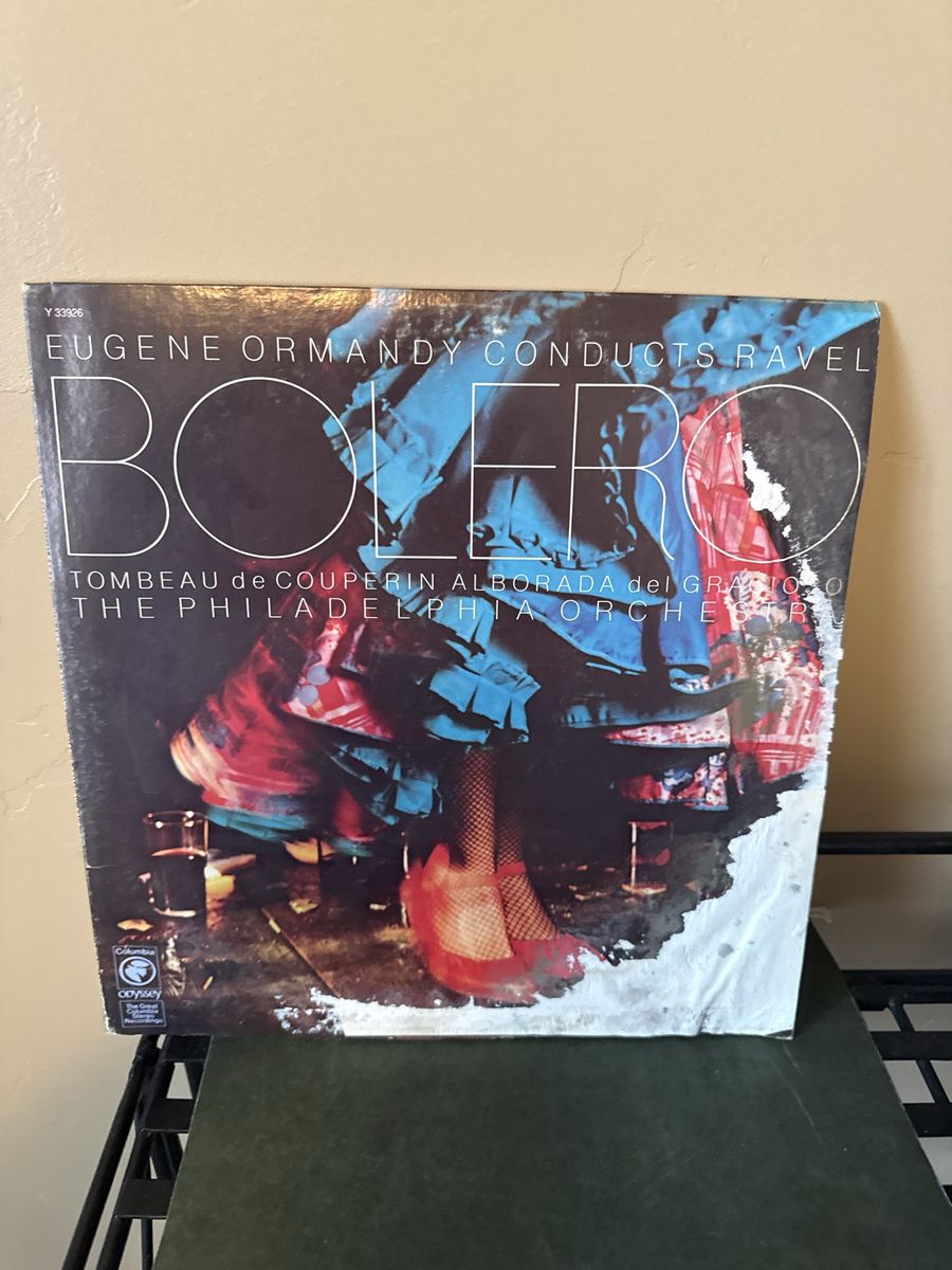 Eugene Ormandy Conducts Ravel: Bolero Vinyl LP Record - The Philadelphia Orchestra