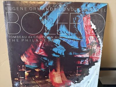 Eugene Ormandy Conducts Ravel: Bolero Vinyl LP Record - The Philadelphia Orchestra