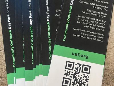 Utah Arts Fest Community Outreach Day Passes ($25 Value)