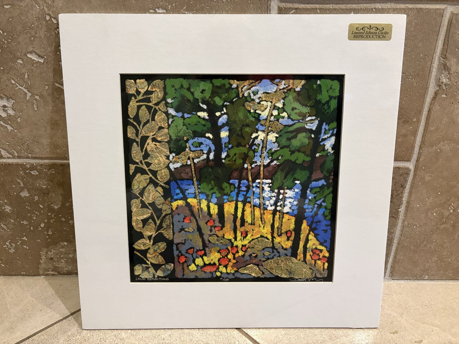 Calm Reflections by Brett Varney Limited Giclee Reproduction